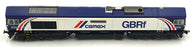 Hattons OO Gauge H4-66-035-D - CEMEX Class 66 66780 in GBRf Digital Fitted