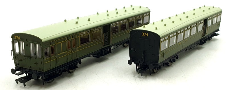 Kernow OO Gauge K1001 - LSWR Gate Stock SR Olive Green Set 374