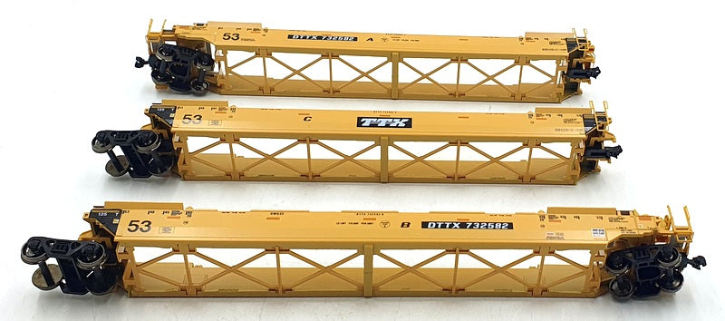 Kato HO 1/87 Scale 30-9018 - Gunderson MAXI-IV Double Stack Car TTX #732582