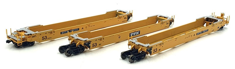 Kato HO 1/87 Scale 30-9032 - Gunderson MAXI-IV Double Stack Car TTX #732171