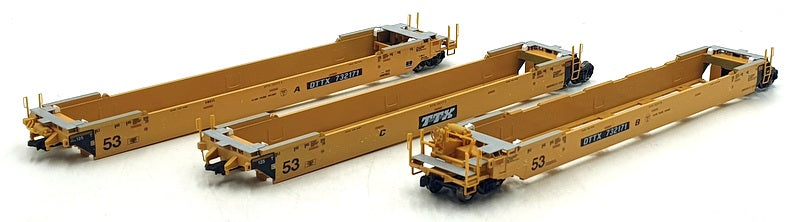 Kato HO 1/87 Scale 30-9032 - Gunderson MAXI-IV Double Stack Car TTX #732171