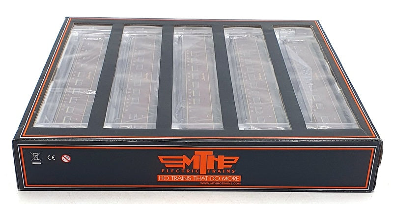 MTH Trains HO 1/87 Scale 80-60013 - Norfolk and Western 5 Car Passenger Set