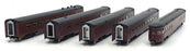 MTH Trains HO 1/87 Scale 80-60013 - Norfolk and Western 5 Car Passenger Set