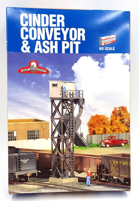 Walthers Cornerstone HO Scale Kit 933-3181 - Cinder Conveyor and Ash Pit