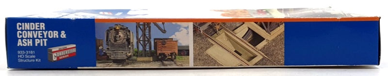 Walthers Cornerstone HO Scale Kit 933-3181 - Cinder Conveyor and Ash Pit