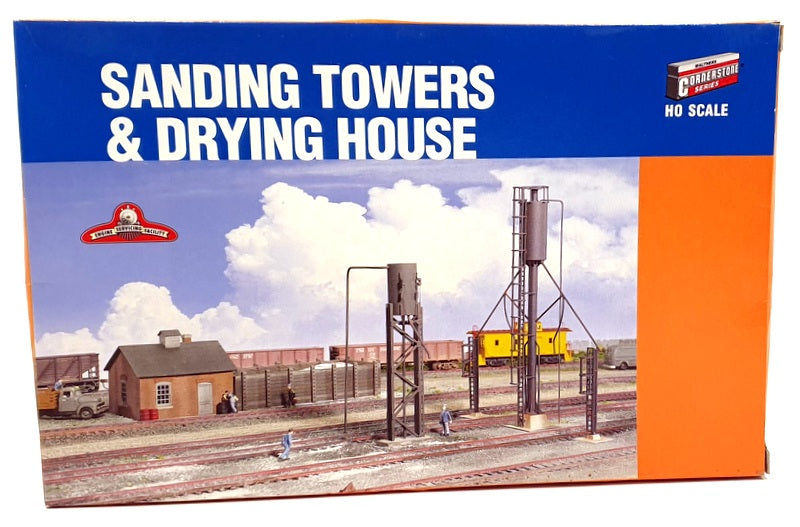 Walthers Cornerstone HO Scale Kit 933-3182 - Sanding Towers and Drying House