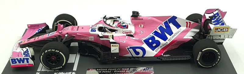 Minichamps 1/18 Scale 117 201611 BWT Racing F1 Mercedes RP20 #11 Sakhir GP 2020