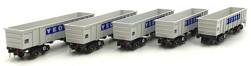 Accurascale Trains OO 1/76.2 Scale 2110-YE01 - Tippler Wagon Yeoman/Procor Set