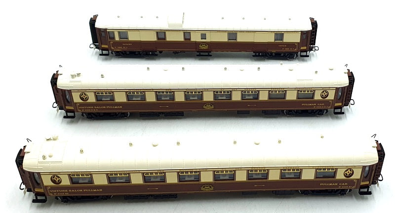 Rivarossi Trains HO 1/87 Scale HR4136 - CIWL Luxury Train Set 3x Pullman Car Set