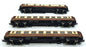 Rivarossi Trains HO 1/87 Scale HR4136 - CIWL Luxury Train Set 3x Pullman Car Set