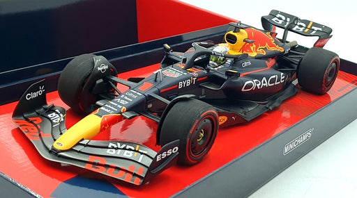 Minichamps 1/18 Scale 113222401 F1 Oracle Red Bull RB18 #1 1st Belgian GP 2022