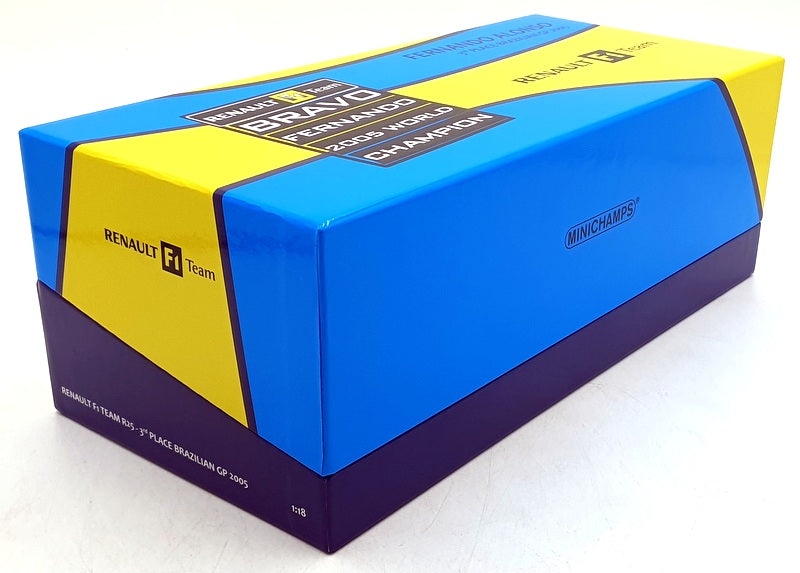 Minichamps 1/18 Scale 147051705 - F1 Renault Team R25 #5 3rd Brazilian GP 2025