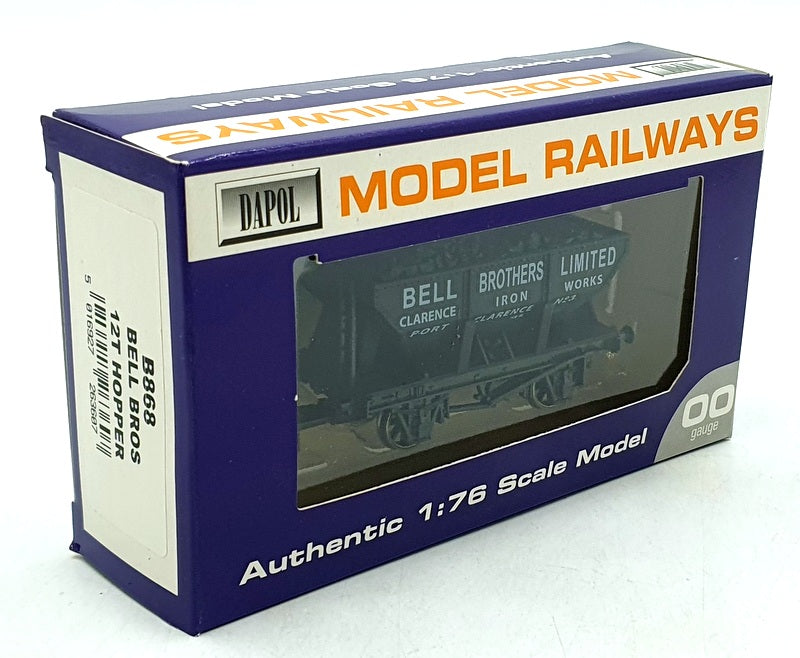 Dapol OO Gauge (1/76) B868 - 12T Hopper Bell Bros - Black