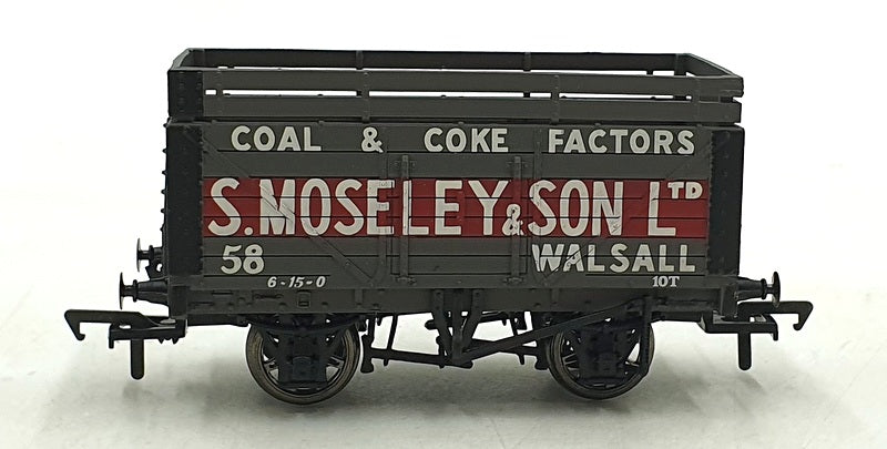 Bachmann OO Gauge 37-180 - 7 Plank Wagon w/ Coke Rail S Moseley & Son