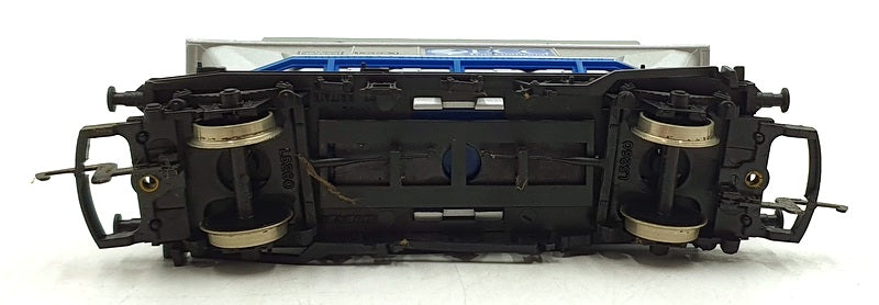 Hornby OO Gauge (1/76) R052 - 'ECC' Hopper Wagon CDA 353224 - Silver/Blue