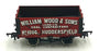 Bachmann OO Gauge 37-159 - 8 Plank Fixed End Wagon William Woods & Sons #1006