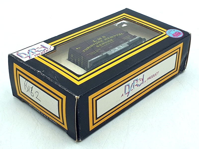 Dapol OO Gauge (1/76) B162 - LMS Conflat w/Furniture Container N300478