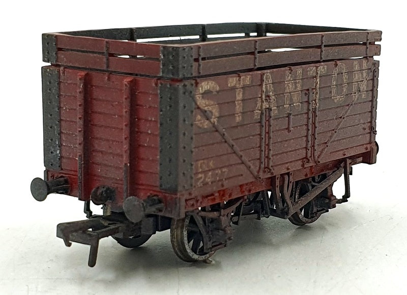 Bachmann OO Gauge 37-206A - 8 Plank Wagon w/Coke Rails Stanton