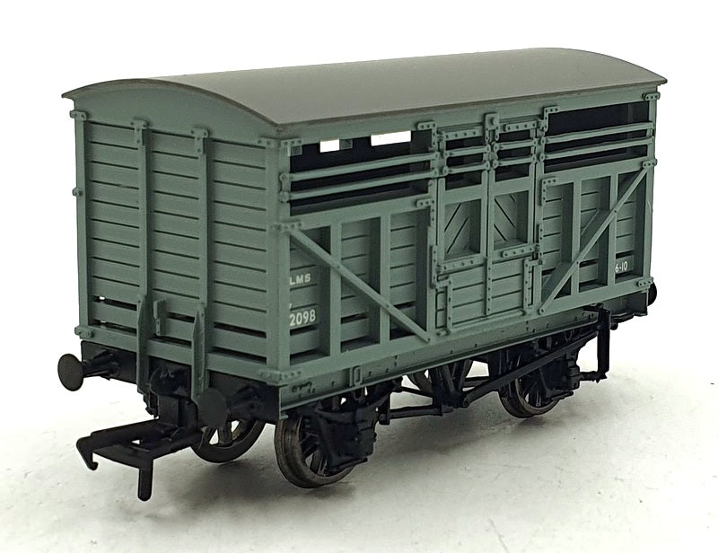 Bachmann OO Gauge 37-703 - 10 Ton Castle Wagon LMS 12098 Grey