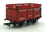 Oxford OO Gauge 1/76 OR76CK7003 7 Plank Mineral Wagon Coke Hargreaves 2 C/ Rails