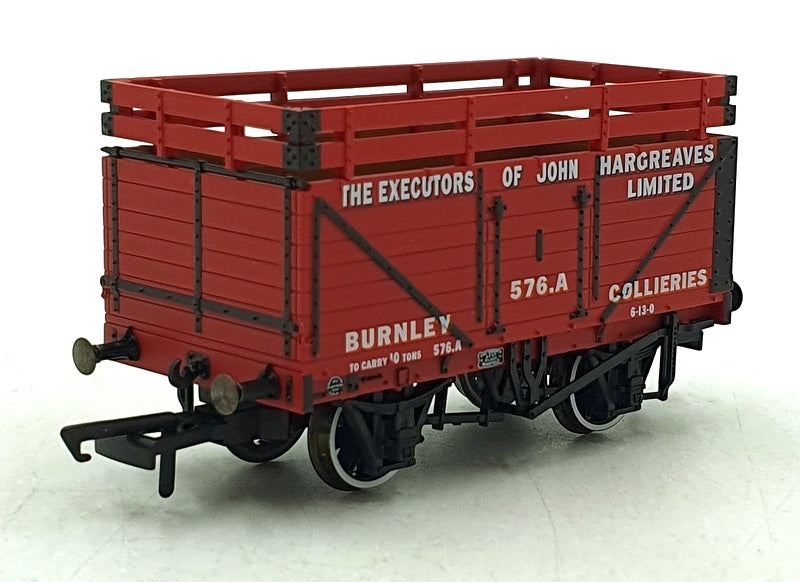 Oxford OO Gauge 1/76 OR76CK7003 7 Plank Mineral Wagon Coke Hargreaves 2 C/ Rails