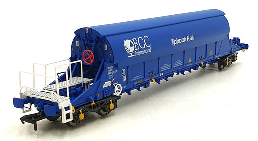 Kernow OO Gauge SB0021 - JIA Tiger Clay Wagon ECC International Blue