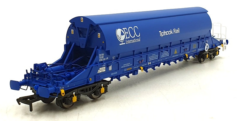 Kernow OO Gauge SB0021 - JIA Tiger Clay Wagon ECC International Blue