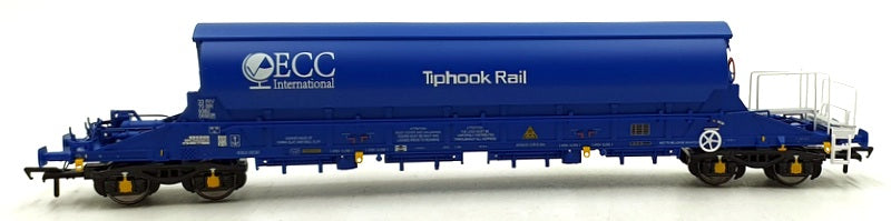 Kernow OO Gauge SB002K - JIA Tiger Clay Wagon ECC International Blue