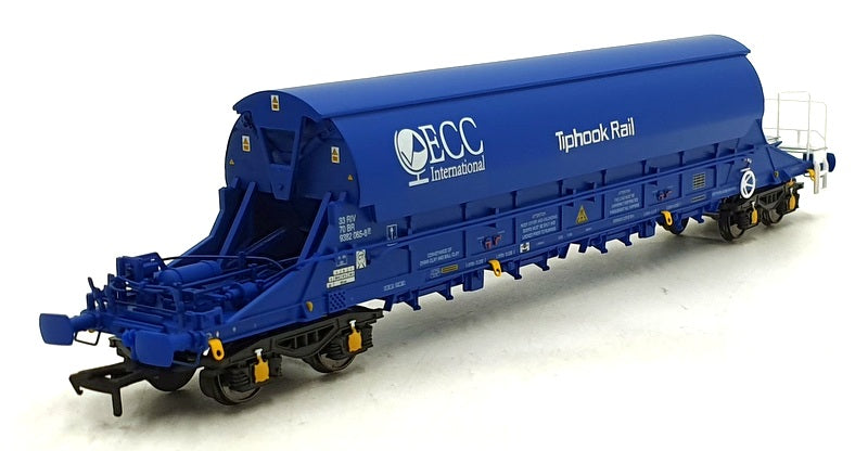Kernow OO Gauge SB002J - JIA Tiger Clay Wagon ECC International Blue