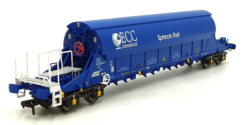 Kernow OO Gauge SB002J - JIA Tiger Clay Wagon ECC International Blue