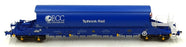 Kernow OO Gauge SB002J - JIA Tiger Clay Wagon ECC International Blue