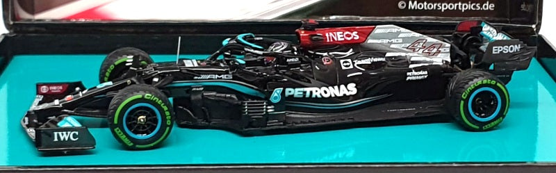 Minichamps 1/43 Scale 413 211544 - F1 Mercedes AMG Sotchi GP 2021 - Hamilton
