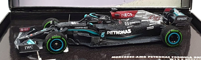 Minichamps 1/43 Scale 413 211144 - F1 Mercedes AMG Hungarian GP 2021 - Hamilton