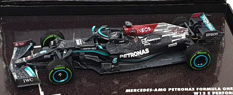 Minichamps 1/43 Scale 413 211144 - F1 Mercedes AMG Hungarian GP 2021 - Hamilton