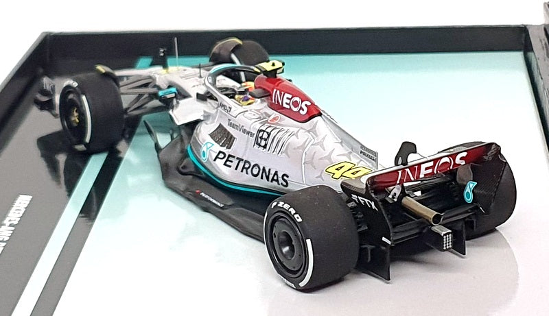 Minichamps 1/43 Scale 447221244 - F1 Mercedes AMG 300th French GP 2022 Hamilton