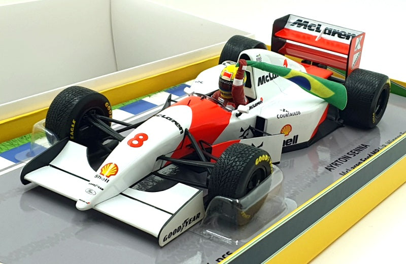 Minichamps 1/18 Scale 543933818 McLaren Ford MP4/8 1st European GP 1993 - Senna