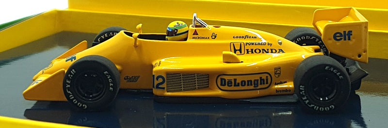Minichamps 1/43 Scale 403 870012 - F1 Lotus Honda 99T 1st Monaco GP 1987 - Senna