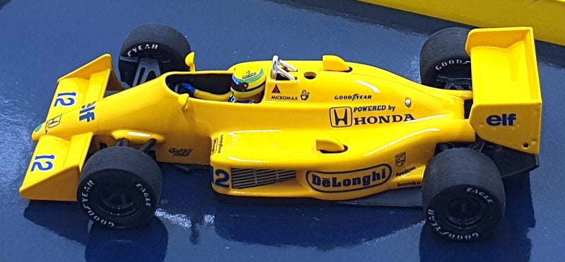 Minichamps 1/43 Scale 403 870012 - F1 Lotus Honda 99T 1st Monaco GP 1987 - Senna