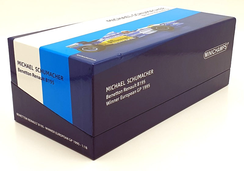 Minichamps 1/18 Scale 513953201 F1 Benetton Renault B195 1st European GP 1995