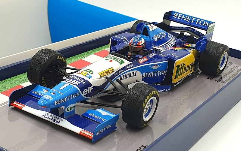 Minichamps 1/18 Scale 513953201 F1 Benetton Renault B195 1st European GP 1995