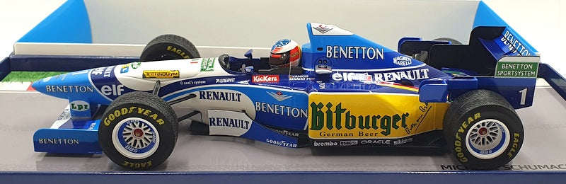 Minichamps 1/18 Scale 513953201 F1 Benetton Renault B195 1st European GP 1995