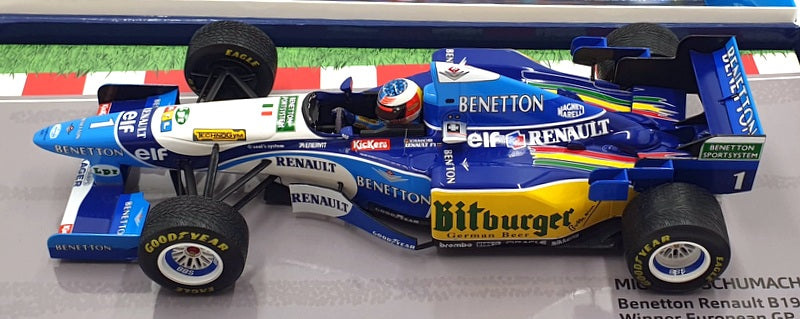 Minichamps 1/18 Scale 513953201 F1 Benetton Renault B195 1st European GP 1995