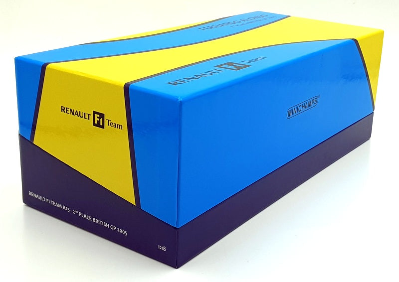 Minichamps 1/18 Scale 147051105 - F1 Renault 2nd British GP 2005 - Alonso