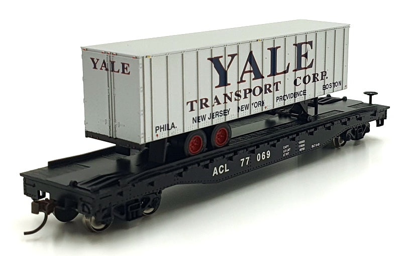 Bachmann Spectrum HO 1/87 Scale 16705 - Flat Car w/Trailer Atlantic Coast Line