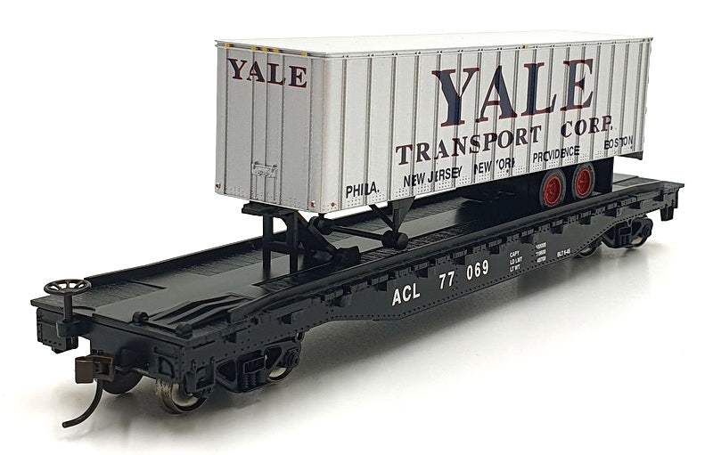 Bachmann Spectrum HO 1/87 Scale 16705 - Flat Car w/Trailer Atlantic Coast Line