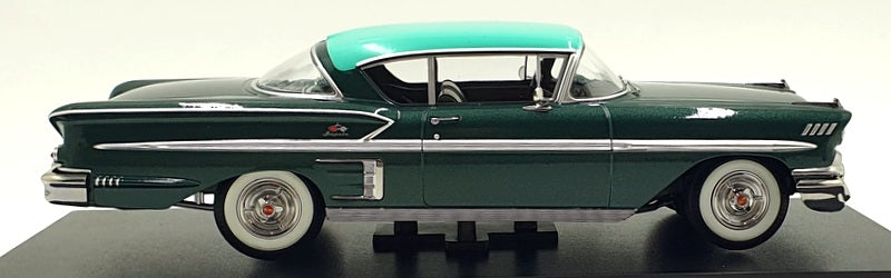 KK 1/18 Scale Diecast KKDC181594 1958 Chevrolet Bel Air Impala Sport Coupe Green