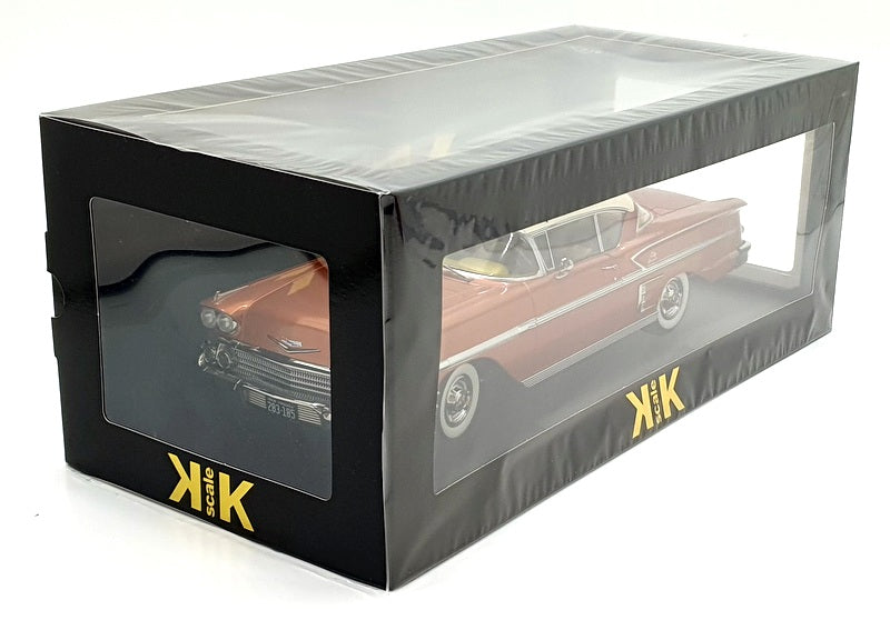 KK 1/18 Scale KKDC181591 1958 Chevrolet Bel Air Impala Sport Coupe - Copper