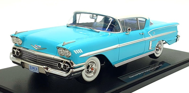 KK 1/18 Scale Diecast KKDC181593 - 1958 Chevrolet Bel Air Impala Sport Coupe