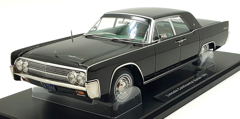 KK 1/18 Scale Diecast KKDC181483 - 1963 Lincoln Continental Sedan - Black