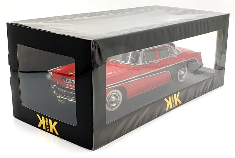 KK 1/18 Scale Diecast KKDC181541 - 1955 DeSoto Fireflite Sedan - Red/Black